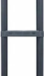 VidaXL Opbergrek 125 Kg 60x30x180 Cm Kunststof Zwart -BISSELL-Winkel 143x840