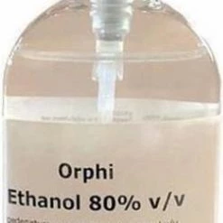 Orphi Farma Alcohol Spray 80% - 100ml. Met Spray Kop