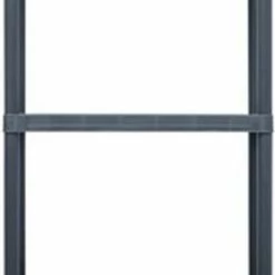 VidaXL Opbergrek 125 Kg 60x30x180 Cm Kunststof Zwart -BISSELL-Winkel 280x840 1