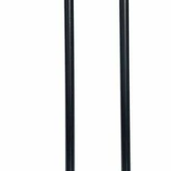 Ebbers Metalworks Blixs And Broom - Stofblik En Veger Met LANGE STELEN, Metaal, Diep Zwart, Licht Van Gewicht En Duurzaam, Geweldig Design!