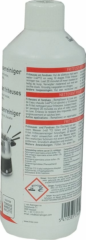 Fritel Friteusereiniger 500ml 6 Fritel Friteusereiniger 500ml - Afbeelding 4