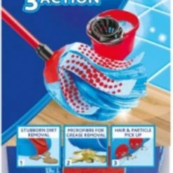 Vileda Super Mocio 3D Mop En Steel 23 Vileda Super Mocio 3D Mop En Steel -BISSELL-Winkel 320x840 2