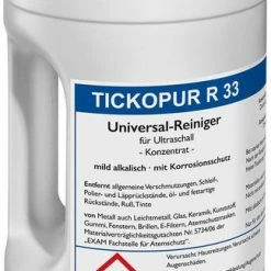 TICKOPUR R33 - 2L Reinigingsconcentraat Voor Airbrush Nozzles, Schaafkop, Sieraden, Fietsketting, Carburateurs En Veel Meer! (ultrasoon Vloeistof - Reinigings - Reiniger - Reinigingsmiddel - Middel)