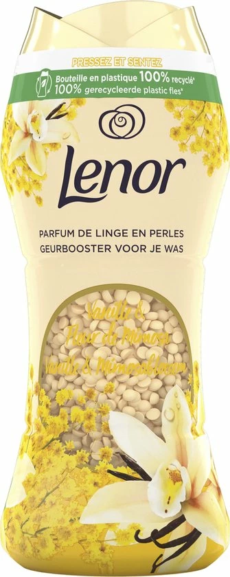Lenor Vanille En Mimosabloesem Parels - In-Wash Geurbooster - Voordeelverpakking 6 X 15 Wasbeurten 8 Lenor Vanille En Mimosabloesem Parels - In-Wash Geurbooster - Voordeelverpakking 6 X 15 Wasbeurten - Afbeelding 6