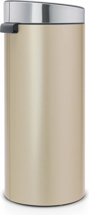 Brabantia Touch Bin Prullenbak - 30 L - Metallic Gold/ Matt Steel Fingerprint Proof Deksel 7 Brabantia Touch Bin Prullenbak - 30 L - Metallic Gold/ Matt Steel Fingerprint Proof Deksel - Afbeelding 5