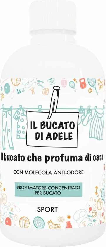 Il Bucato Di Adele Wasparfum SPORT 500ml Parfumwas 3 Il Bucato Di Adele Wasparfum SPORT 500ml Parfumwas