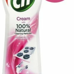 CIF Cream Pink Flower - 8 X 500 Ml - Schuurmiddel - Voordeelverpakking