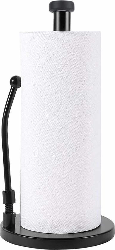 Disaja Keukenrolhouder Keuken Accessoires Keukenpapier Houder Zwart RVS 9 Disaja Keukenrolhouder Keuken Accessoires Keukenpapier Houder Zwart RVS - Afbeelding 7