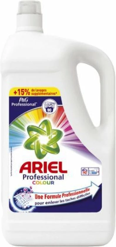 Wooners Ariel Professional Vloeibaar Wasmiddel - Color - 3.85l (70 Wasbeurten) 13 Wooners Ariel Professional Vloeibaar Wasmiddel - Color - 3.85l (70 Wasbeurten) - Afbeelding 11