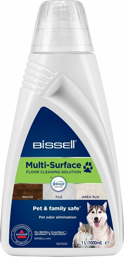 BISSELL 2550 Reinigingsmiddel Multisurface Pet - 1 Liter 3 BISSELL 2550 Reinigingsmiddel Multisurface Pet - 1 Liter