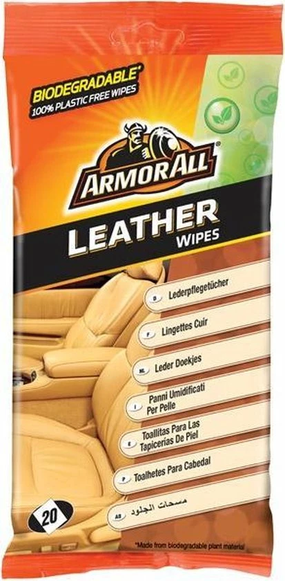 Besteljeplant.nl Armor All Reinigingsdoekjes Bio Leer 20 Stuks 3 Besteljeplant.nl Armor All Reinigingsdoekjes Bio Leer 20 Stuks