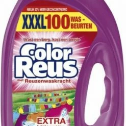 2x Witte Reus Vloeibaar Wasmiddel Color Reus 5 Liter