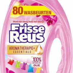 Frisse Reus Orchidee Macadamia Gel Wasmiddel - Vloeibaar - 80 Wasbeurten - Voordeelverpakking