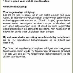 HG Tegelreiniger - 1L - Geconcentreerde Dweilreiniger - Voor Alle Soorten Ongeglazuurde, Keramische Tegelvloeren - Voor 40 Dweilbeurten -BISSELL-Winkel 446x840 2