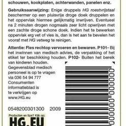 HG Roestvrijstaal Beschermer - 125ml - Snel En Eenvoudig - Laat RVS Weer Glanzen -BISSELL-Winkel 451x840 1