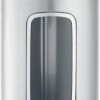 Brabantia Voorraadbus - 1,4 L - Matt Steel Fingerprint Proof / Matt Black Deksel - Met Venster -BISSELL-Winkel 499x840 2