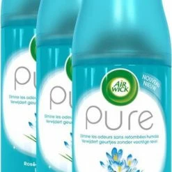 Air Wick Freshmatic Automatische Spray - Luchtverfrisser - Pure Lentedauw Navulling - 3 Stuks -BISSELL-Winkel 502x840