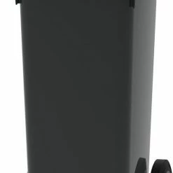 Merkloos Kliko Kunststof Afval Rolcontainer Mini - Prullenbak - 120 Liter Inhoud - Grijs -BISSELL-Winkel 503x840