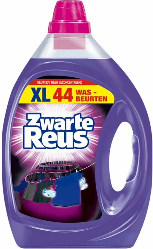Witte Reus Zwarte Reus Gel - 44 Wasbeurten - Vloeibaar - Wasmiddel 14 Witte Reus Zwarte Reus Gel - 44 Wasbeurten - Vloeibaar - Wasmiddel - Afbeelding 12