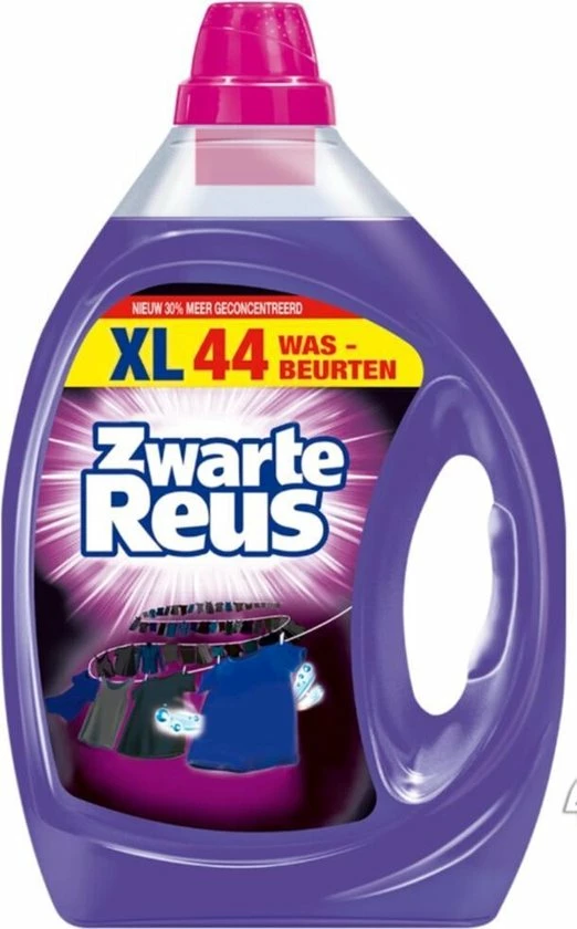 Witte Reus Zwarte Reus Gel - 44 Wasbeurten - Vloeibaar - Wasmiddel 3 Witte Reus Zwarte Reus Gel - 44 Wasbeurten - Vloeibaar - Wasmiddel