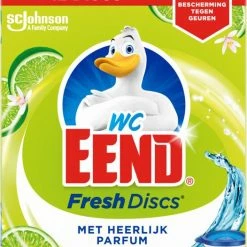 WC-Eend WC Eend Fresh Discs Navul Duo Lime 72 Ml -BISSELL-Winkel 526x840 2