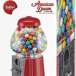 Balvi Kauwgomballen Automaat American Dream 28 Cm Rood Metaal -BISSELL-Winkel 529x840 2