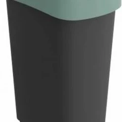Rotho Twist - Afvalbak - Kunststof - 50Liter - Misletoe Groen