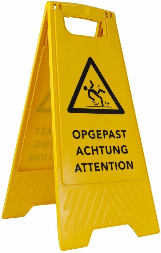 Betra Waarschuwingsbord Gladde Vloer 3 Betra Waarschuwingsbord Gladde Vloer