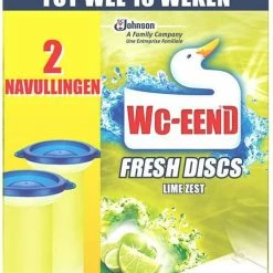 WC-Eend WC Eend Fresh Discs Navul Duo Lime 72 Ml -BISSELL-Winkel 541x840