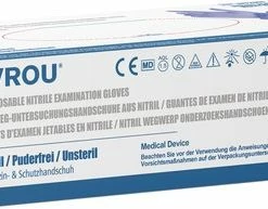 IVROU® Nitril Handschoenen - 100 Stuks Wegwerp Handschoenen - Poeder Vrij, Latex Vrij - Maat: M - Violet Blauw -BISSELL-Winkel 550x193