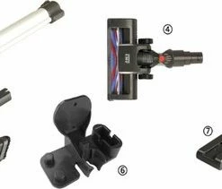 Merkloos Accu-stofzuiger D1X - 4-in-1 Steelstofzuiger En Kruimeldief - Draadloze Stofzuiger - 160W - 2 Kracht Standen - Snoerloos - Zakloos - Oplaadbaar - Inclusief Wand Bevestiging -BISSELL-Winkel 550x211