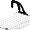 UITKLAPBAAR BALKONDROOGREK Noah – Geschikt Voor Balustrades En Radiatoren/ Verwarmingen – 8 Meter Drooglengte - Uit Te Breiden Dankzij Het Uitklapbare Rooster - Compact Op Te Bergen - LaundrySpecialist® -BISSELL-Winkel 550x256 1
