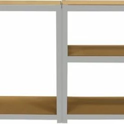 ERRO Metalen Opbergrek/Stellingkast Met 5 Legborden - 175kg Draagkracht Per Plank - 2 Stuks 16 ERRO Metalen Opbergrek/Stellingkast Met 5 Legborden - 175kg Draagkracht Per Plank - 2 Stuks -BISSELL-Winkel 550x256 2