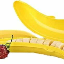 Titiz Bananenbox - Banaan Beschermende Doos - 500 Ml Geel