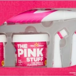 The Pink Stuff En Scrub Daddy The Pink Stuff The Miracle Scrubber Kit & The Original Scrub Mommy -BISSELL-Winkel 550x267 1