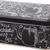 Blikgeschenken Koektrommel/cakeblik/bewaarblik/opbergblik - Rechthoekig - Scharnierdeksel - Koffieprint -BISSELL-Winkel 550x273 3
