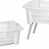 Excellent Houseware Wasmand Met Poten - Uitklapbaar - Kunststof - Wit 2 Excellent Houseware Wasmand Met Poten - Uitklapbaar - Kunststof - Wit -BISSELL-Winkel 550x302 5