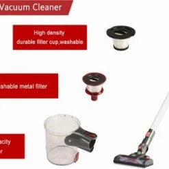 Merkloos Accu-stofzuiger D1X - 4-in-1 Steelstofzuiger En Kruimeldief - Draadloze Stofzuiger - 160W - 2 Kracht Standen - Snoerloos - Zakloos - Oplaadbaar - Inclusief Wand Bevestiging -BISSELL-Winkel 550x305