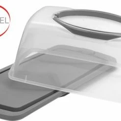 Merkloos Spesely® Grijs Taart Bewaardoos Met Deksel En Inklapbare Handgrepen - Rechthoek - 39x19xH15cm - Vershouddoos - Transparant - Opbergdoos Taart - Taartdoos - Cakedoos - Taartdoos Met Deksel - Boîte à Gâteaux 7 Merkloos Spesely® Grijs Taart Bewaardoos Met Deksel En Inklapbare Handgrepen - Rechthoek - 39x19xH15cm - Vershouddoos - Transparant - Opbergdoos Taart - Taartdoos - Cakedoos - Taartdoos Met Deksel - Boîte à Gâteaux -BISSELL-Winkel 550x308 5