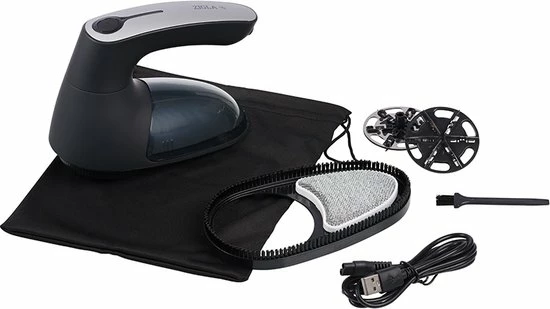 Zigla – Elektrische Pluizenverwijderaar - Ontpluizer – Oplaadbaar & Draadloos - Incl. 2 Extra Opzetstukken En Borstel 8 Zigla – Elektrische Pluizenverwijderaar - Ontpluizer – Oplaadbaar & Draadloos - Incl. 2 Extra Opzetstukken En Borstel - Afbeelding 6