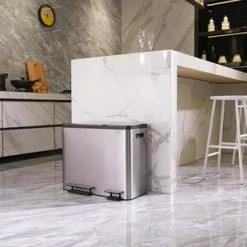 EKO EcoCasa Recycle Prullenbak - 30 + 15 L - Mat RVS 19 EKO EcoCasa Recycle Prullenbak - 30 + 15 L - Mat RVS -BISSELL-Winkel 550x309 119