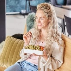 Homra Lunchbox DUALO Stripes - 2 Laags Broodtrommel - 2 Compartimenten - Lunch To Go - Duurzaam Kunststof - BPA Vrij - Lunchtrommel - Inclusief Bestek - Magnetronbestendig - Diepvriesbestendig - Vaatwasser Veilig 31 Homra Lunchbox DUALO Stripes - 2 Laags Broodtrommel - 2 Compartimenten - Lunch To Go - Duurzaam Kunststof - BPA Vrij - Lunchtrommel - Inclusief Bestek - Magnetronbestendig - Diepvriesbestendig - Vaatwasser Veilig -BISSELL-Winkel 550x330 6