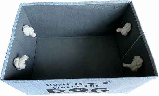 BoDutch Opbergmand - Opbergbox - Speelgoedmand Hondenspeelgoed - Organizer 5 BoDutch Opbergmand - Opbergbox - Speelgoedmand Hondenspeelgoed - Organizer - Afbeelding 3