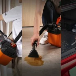 Magnificos - Tapijtreiniger Stofzuiger – Nat Droog Stofzuiger - Bladzuiger - Draadloos - 200W - 17 KPa -BISSELL-Winkel 550x340 5