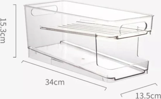 No Blikjes Dispenser - Koelkast Organiser - Blikjes Organizer - Blikjeshouder Koelkast - Koelkast Organizer - Keukenbakjes - Blikjes Rek - Dispenser 6 No Blikjes Dispenser - Koelkast Organiser - Blikjes Organizer - Blikjeshouder Koelkast - Koelkast Organizer - Keukenbakjes - Blikjes Rek - Dispenser - Afbeelding 4