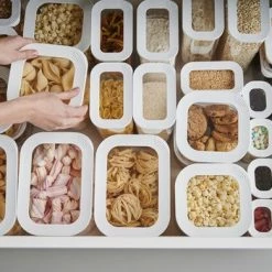 Mepal – Bewaardoos Modula 425 Ml – Wit –– Voorraaddoos - Bewaardoos Met Deksel – Luchtdicht – Transparant - Stapelbaar -BISSELL-Winkel 550x351 1