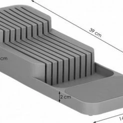 Springos Messenorganiser | Bestekbak | 39 X 14 X 7.5 Cm | Grijs -BISSELL-Winkel 550x359 4