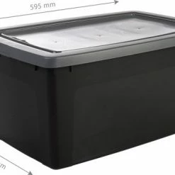 IRIS OHYAMA IRIS Modular Clearbox Opbergbox - 50L - 3 Stuks - Zwart/Grijs 9 IRIS OHYAMA IRIS Modular Clearbox Opbergbox - 50L - 3 Stuks - Zwart/Grijs -BISSELL-Winkel 550x361 2