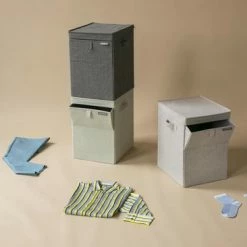 Brabantia Wasmand Met Deksel - Stapelbaar - 35 L - Green -BISSELL-Winkel 550x366 113