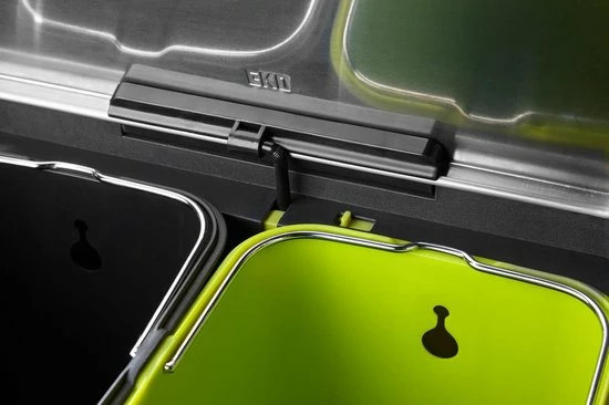 EKO EcoCasa Recycle Prullenbak - 30 + 15 L - Mat RVS 9 EKO EcoCasa Recycle Prullenbak - 30 + 15 L - Mat RVS - Afbeelding 7